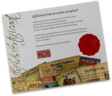 Geboortekrant certificaat van Echtheid