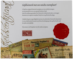 Certificaat van Echtheid 